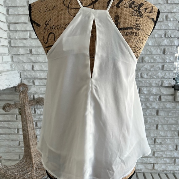 J.O.A. Embellished Cami Top in Cream - Picture 8 of 11